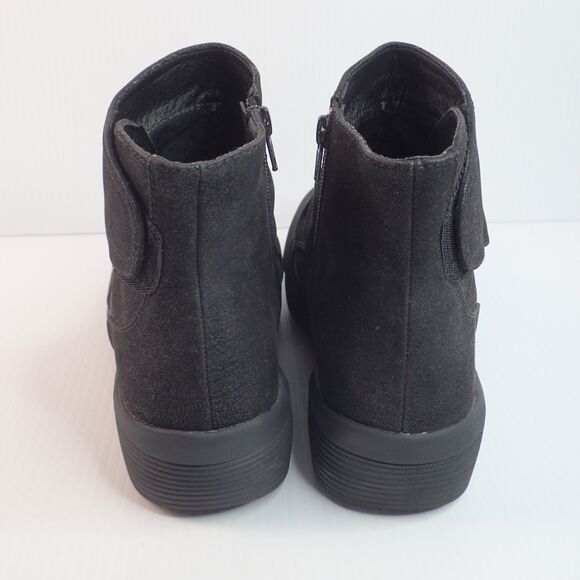 Sketchers Ankle Boots Women's SZ 11 Black Air Cooled Memory Foam SN167251 - Picture 3 of 10